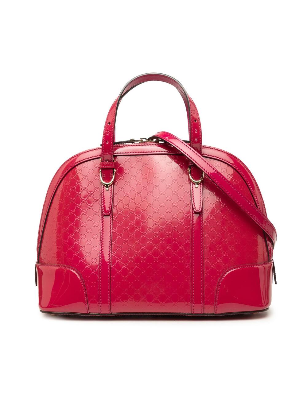 Gucci Small Microssima Patent Nice Dome #351290G54B